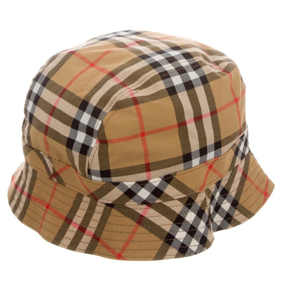 Burberry Nova Check Bucket Hat - Picture 3 of 4